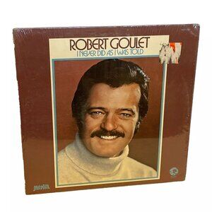 Robert Goulet I Never Did As I Was Told (Vinyl, 1971) Merlin MER 2001 VG LP